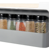 50964353488720_-394f8d1564 Навісний органайзер для спецій Under-shelf Spice Rack Набір баночок – спецівниць, 6 шт.