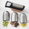 51074492519958_-2a3c58a415 Тертка для овочів 4 в 1 Soft Touch Container Grater Set ∙ Набір терок з контейнером ∙ 4 змінні насадки
