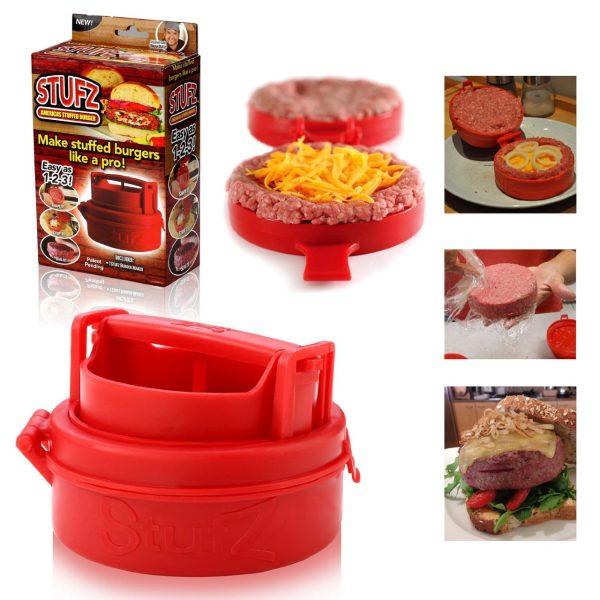 Ручний одинарний прес для приготування котлет, гамбургерів Stufz Sliders PR3