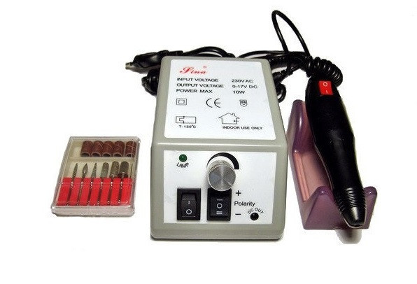 52949645595208_-ccb7a2026d Фрезер для манікюру Manicure Pedicure set Mercedes-2000 з набором фрез, 10 Вт Armor grinder