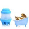 56309693541361_-81ac93331a Щітка для миття тварин Cleaning Device The Gentle Dog Washer з силіконовими ворсинками для купання та масажу собак та кішок