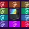 57073066056646_-58b591d859 Лампа LED RGB з кріпленням для телефону WR-R1 ∙ Студійне накамерне світло 3000-7000K