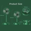 Портативний міні вентилятор для дому Telescopic Folding Fan · Складаний настільний вентилятор з USB зарядкою
