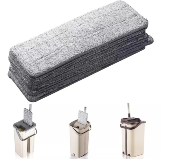 58899972696336_-e2352542b0 Змінна насадка для швабри Scratch Cleaning Mop · Запаска – моп із мікрофібри, 33*11 см