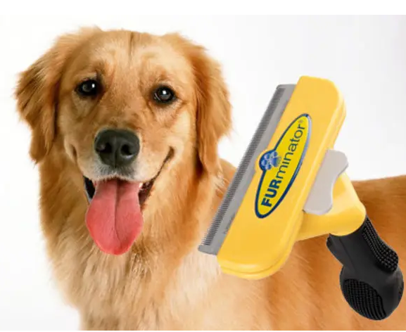 60987172162164_-024fc2276a Фурмінатор FURminator L для вичісування шерсті та підшерстя тварин для котів та собак, 10 см