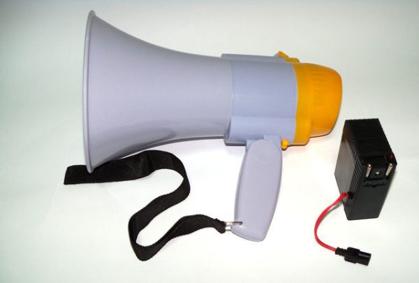 Гучномовець MEGAPHONE HW 8C Ручний складний рупор - мегафон