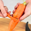 Прес для часнику Multifunctional Garlic Presser Часничниця + ніж для чищення овочів + паличка для очищення преса