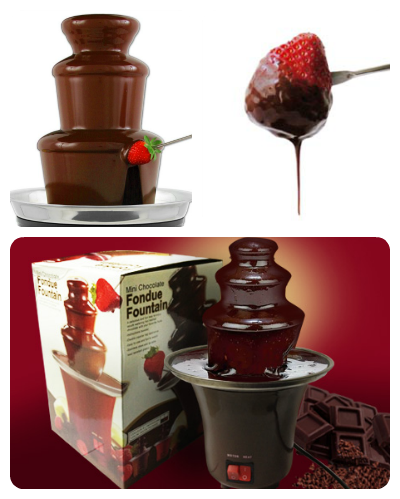 61987625680419_-2ef6b5caa2 Шоколадний фонтан Фондю Mini Chocolate Fondue Fountain Домашня міні - фондюшниця