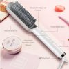 Розчіска – випрямляч Hair Straightener 909B для випрямлення волосся ∙ Праска щітка з турмаліновим покриттям ∙ 6 температурних режимів