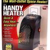 Портативний обігрівач з пультом Handy Heater ∙ Міні - дуйка дуйчик у розетку Хенді-хітер 12622