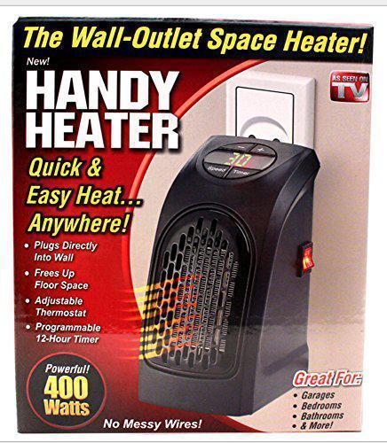 Портативний обігрівач з пультом Handy Heater ∙ Міні - дуйка дуйчик у розетку Хенді-хітер 12622