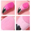 64841739900281_-eecf4c40c5 Електрична силіконова щітка Sonic Facial Brush Вібро - щіточка масажер для очищення шкіри обличчя та тіла