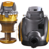 Пилосос DOMOTEC MS-4408 контейнерний з турбощіткою Turbo Brush, 3600Вт · Жовтий