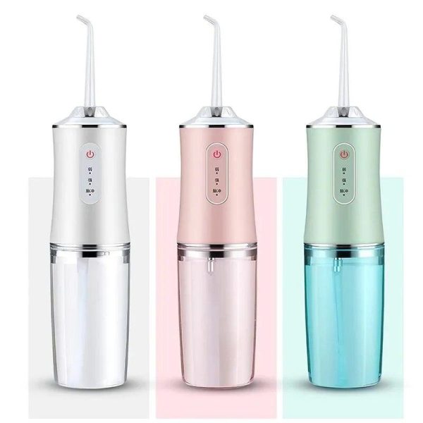 66680109293948_-dcebcc6754 Портативний іригатор для ротової порожнини ORAL IRRIGATOR з насадками ∙ Електричний іригатор – флосер для зубів ∙ USB зарядка