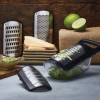 67474673981450_-e619002dd3 Тертка для овочів 4 в 1 Soft Touch Container Grater Set ∙ Набір терок з контейнером ∙ 4 змінні насадки