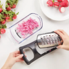 67782777431150_-02c553e8dd Тертка для овочів 4 в 1 Soft Touch Container Grater Set ∙ Набір терок з контейнером ∙ 4 змінні насадки