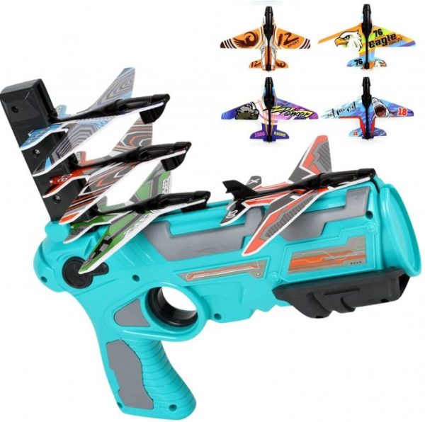 Дитячий іграшковий пістолет – катапульта з літачками Air Battle 