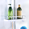 Полиця для ванної кімнати Shower Rack Регульована стійка для душу з тримачем шланга та гачками