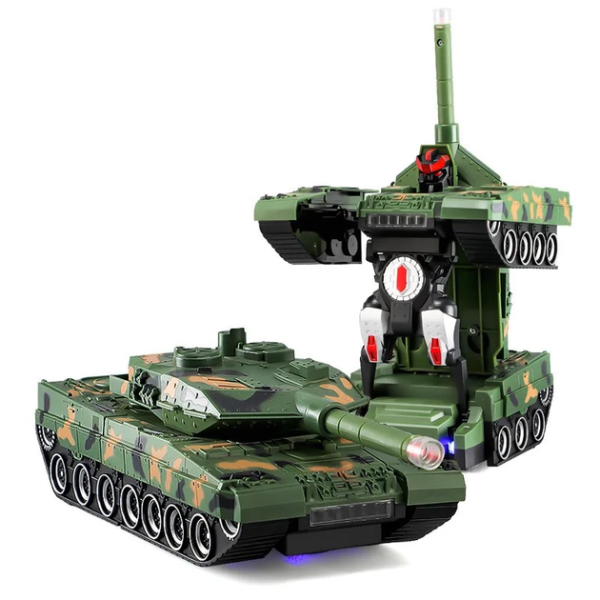 68842873887115_-d9a388f13f Дитяча іграшка Танк - трансформер Armored Car на радіокеруванні ∙ Машинка – робот з пультом, обертанням 360°, підсвічуванням та звуком на акумуляторі