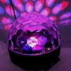 Світлодіодний диско шар Led Party Light Magic Ball RGB кольорова музика з пультом ДУ