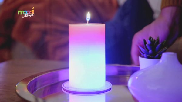 70476665046825_-30b98b78d1 Воскова свічка зі справжнім полум'ям та RGB підсвіткою Candled Mood Madic