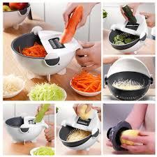 72267028469506_-c0e08885fe Овочерізка - мультислайсер з кошиком 9 в 1 WET BASKET VEGETABLE CUTTER Багатофункціональна ручна терка-шинковка з ємністю