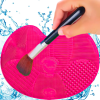 Силіконовий килимок Brush Spa для миття косметичних пензлів для макіяжу