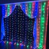 73819172905723_-33b7c971b4 Гірлянда штора на вікно 212 LED 3х2м Різнокольорова Мультиколор 4 кольори, з конектором