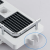 Полиця для ванної кімнати Shower Rack Регульована стійка для душу з тримачем шланга та гачками