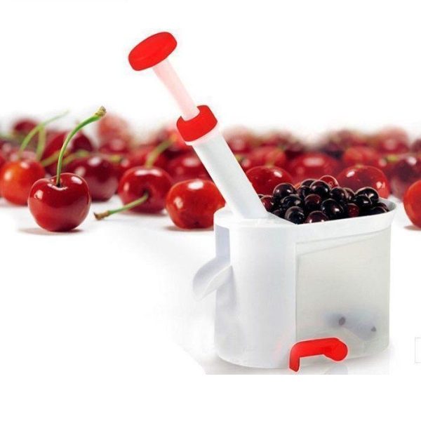 Машинка для видалення кісточок вишні, черешні, оливок Helfer Hoff Cherry and olive corer