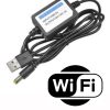 Кабель живлення для роутера / модему USB-DC 12V Перехідник перетворювач живлення USB 5V to DC 12V
