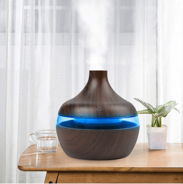 Зволожувач повітря Mini Atomization Humidifier з підсвічуванням ∙ Ультразвуковий кліматичний міні зволожувач для будинку