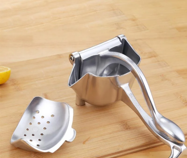 Ручний соковитискач - прес для фруктів та цитрусових Hand Juicer металевий із затискачем
