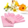 Косметичні зволожуючі SPA рукавички Spa Gel Gloves з маслом жожоба, екстрактом алое віра та вітаміном Е ∙ Гелеві рукавички для догляду та зволоження шкіри рук