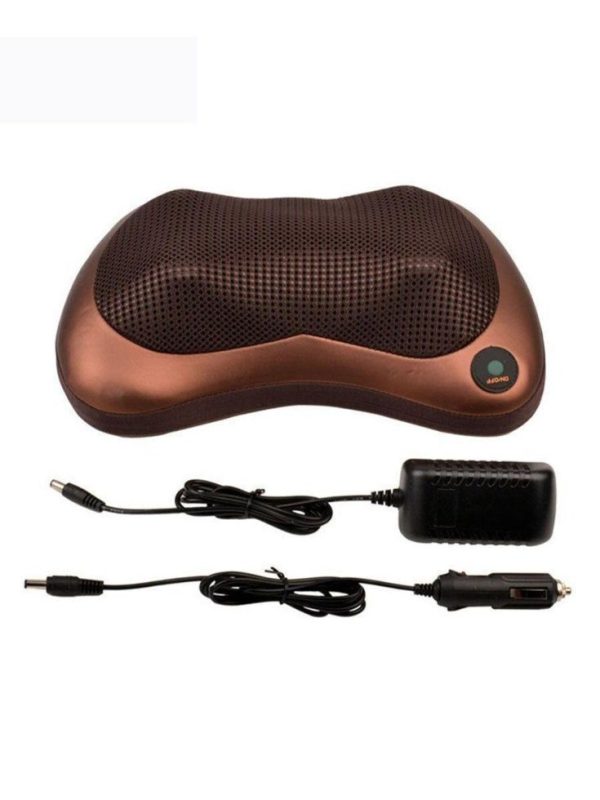 78088915183999_-c9e47704d8 Роликова масажна подушка Massage Pillow Масажер для спини та шиї та інфрачервоним прогріванням