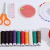 Компактний набір для шиття Insta Sewing Kit tasy ∙ Швейний набір для дому ∙ Нитки / голки / шпильки / ножиці / сантиметр / наперсток