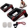 79045663321432_-28ff1e8c89 Ролери для фітнесу та спорту Lutino Wheel rollers push up Bars Workout ∙ Упори – ролики для віджимань, зміцнення преса та всього тіла