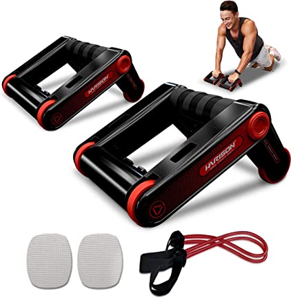79045663321432_-28ff1e8c89 Ролери для фітнесу та спорту Lutino Wheel rollers push up Bars Workout ∙ Упори – ролики для віджимань, зміцнення преса та всього тіла