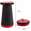 Складний телескопічний стілець Telescopic stool ∙ Похідний розкладний стілець-табурет для риболовлі, туризму та відпочинку