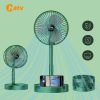 Портативний міні вентилятор для дому Telescopic Folding Fan · Складаний настільний вентилятор з USB зарядкою