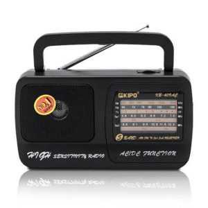 Радіоприймач KIPO-409 Радіо портативне від мережі / від батарейок