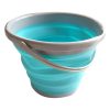 Туристичне складане відро, 5 л Cіліконове відро Сollapsible Bucket