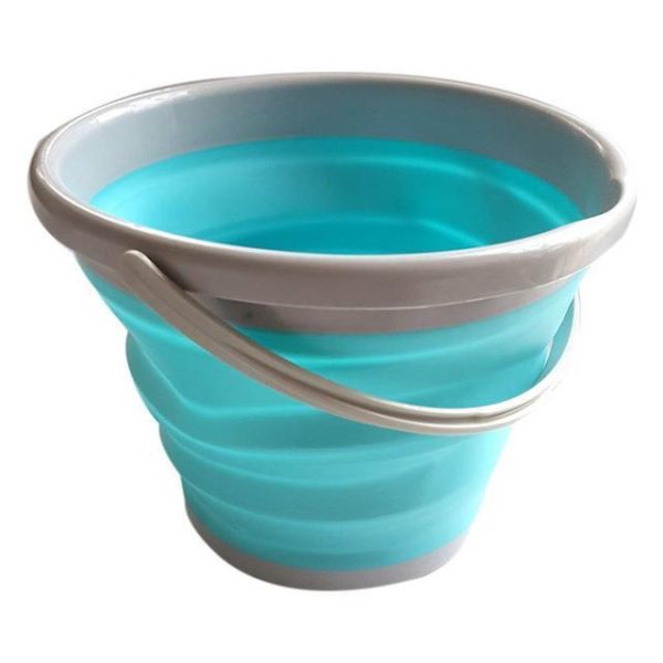 Туристичне складане відро, 5 л Cіліконове відро Сollapsible Bucket