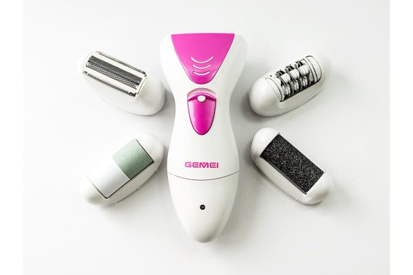 82274244083871_-e4ca80674b Жіночий епілятор Gemei GM-7006 4 в 1 з насадками для педикюру