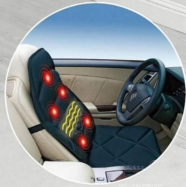 Масажна накидка на крісло Massage Seat Topper ∙ Масажер крісло масажне на сидіння