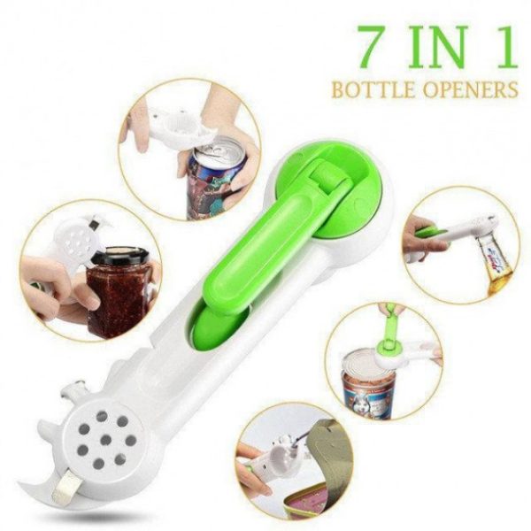 84059147948064_-d95e11935d Універсальна механічна відкривачка Kitchen CanDo 7 в 1 ∙ Консервний ніж – відкривалка 7 в 1 Kitchen CanDo для відкривання будь-яких кришок, банок та пляшок