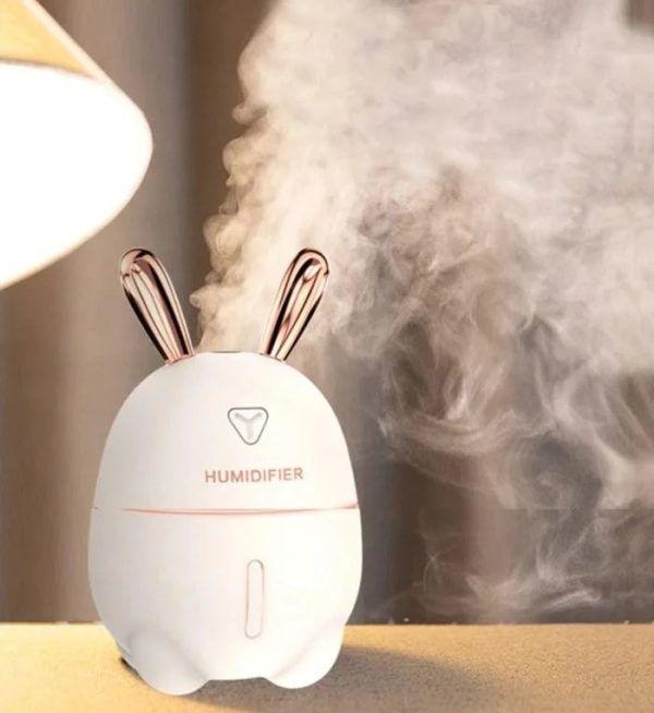 84372031420550_-2018d8de8b Зволожувач повітря та нічник 2в1 Humidifiers Rabbit Дифузор освіжувач з підсвіткою