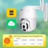 Вулична IP камера відеоспостереження CAMERA IP 360/90 WIFI 2.0mp поворотна з віддаленим доступом