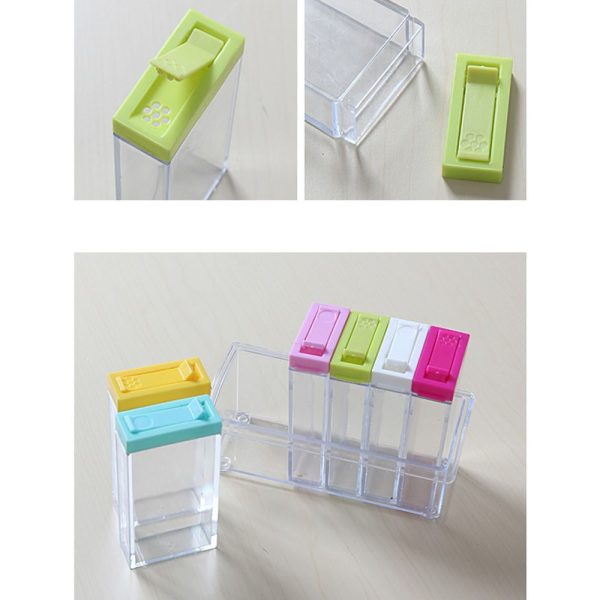 85943574149599_-b641a0c9cb Набір ємностей для спецій Seasoning Six Piece Set, 6 баночок ∙ Кухонний набір - спецівниця на підставці ∙ Екопластик