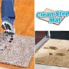 Килимок для взуття Clean Step Mat Супервбираючий придверний килимок для підлоги, 70*45см